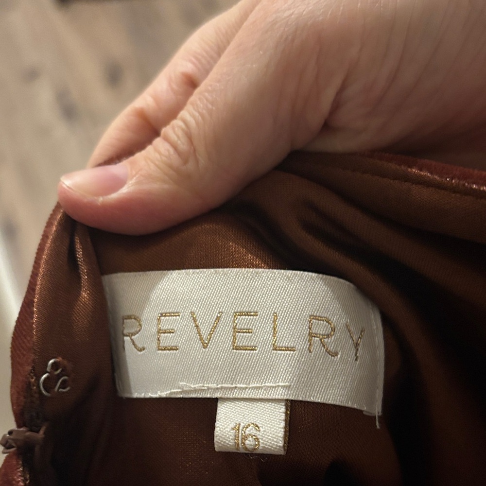 Revelry Vera Velvet Dress - Picture 4 of 5